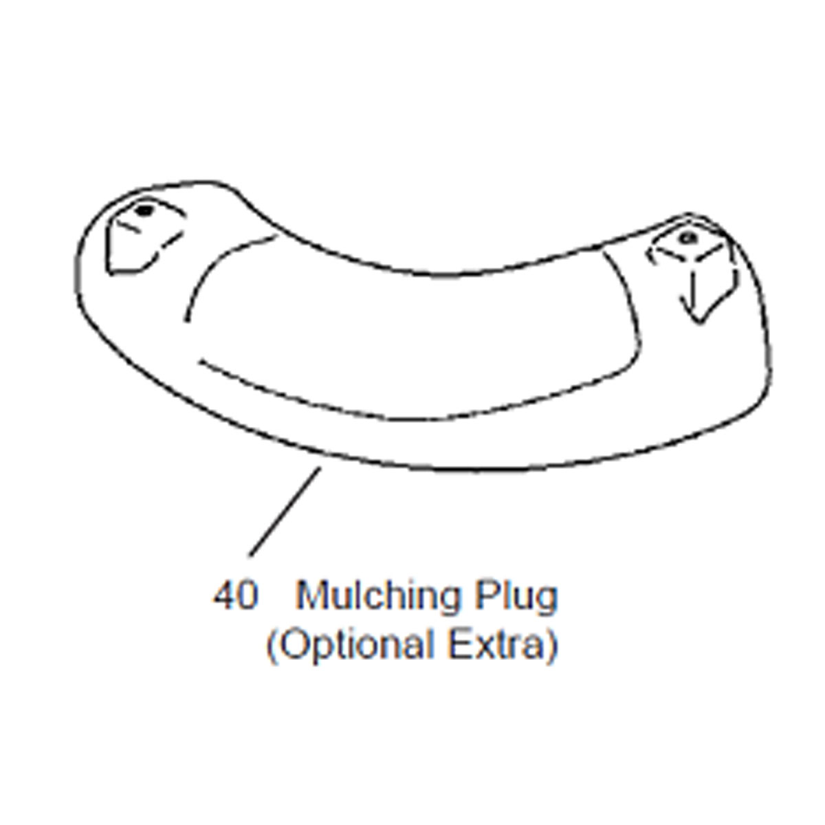 (image for) Rover, Masport, Morrisson Genuine Mulching Plug ONLY 554529, 731-2505